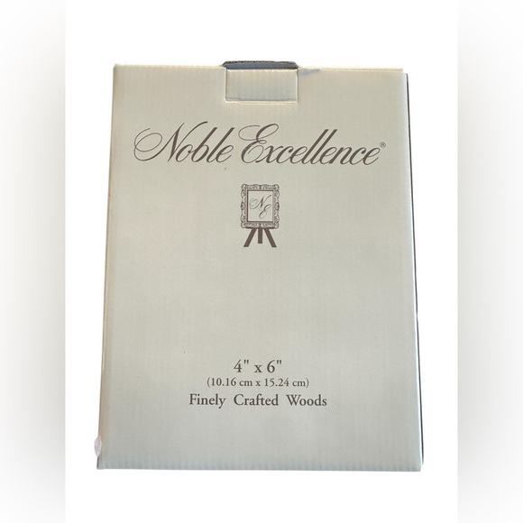 Set of 4 Noble Excellence Finely Crafted Wood Picture Frame 4x6 - Picture 4 of 8